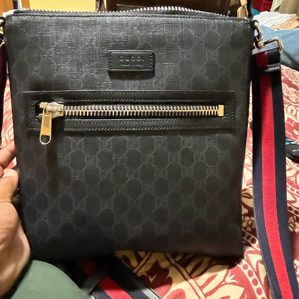 Canvas crossbody Gucci
